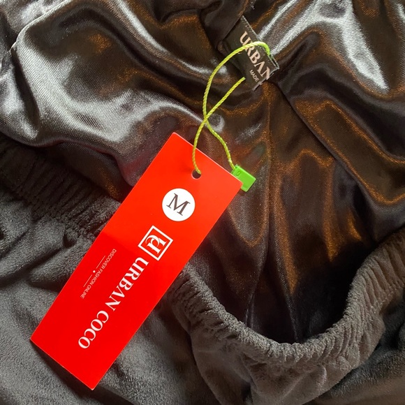 Urban CoCo Women's Casual Stretch Jersey Solid Elastic Waist A-Line Midi Skirt - Picture 8 of 15